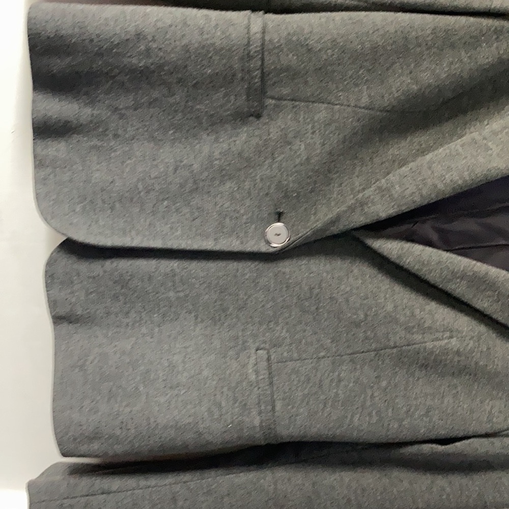 Gray Bcbg Darted One Button Blazer. - image 3